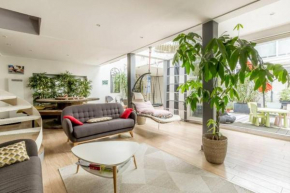Appartement charmant à Colombes, spa et cheminée